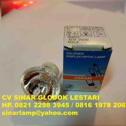Lampu Halogen 12 volt 75 watt Osram Lampu Halogen 12 volt 75 watt Osram